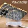 Coque arrière Phonesta Luxury Carbon Fiber avec MagSafe pour Xiaomi 15T Pro - Marron 5