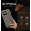 Coque arrière Phonesta Luxury Carbon Fiber avec MagSafe pour OnePlus 15 - Marron 2