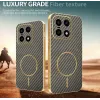 Coque arrière Phonesta Luxury Carbon Fiber avec MagSafe pour OnePlus 15 - Marron 3