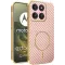 Coque arrière Phonesta Luxury Carbon Fiber avec MagSafe pour Motorola Edge 70 - Rose
