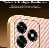 Coque arrière Phonesta Luxury Carbon Fiber avec MagSafe pour HONOR X5c Plus - Rose 4
