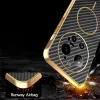 Coque arrière Phonesta Luxury Carbon Fiber avec MagSafe pour Xiaomi 17 Ultra - Noir 7