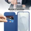 Coque portefeuille Phonesta Luxury Crystal avec MagSafe pour Samsung Galaxy S25 Edge - Bleu foncé 4