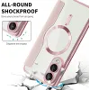 Coque portefeuille Phonesta Luxury Crystal avec MagSafe pour Samsung Galaxy S25 Edge - Rose 6