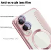 Coque portefeuille Phonesta Luxury Crystal avec MagSafe pour Samsung Galaxy S25 Edge - Rose 7