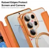 Coque portefeuille Phonesta Luxury Crystal avec MagSafe pour Samsung Galaxy S26 Ultra - Orange 6