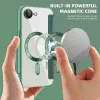 Coque portefeuille Phonesta Luxury Crystal Puffed avec MagSafe pour Apple iPhone 17e/16e - Vert foncé 5