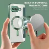Coque portefeuille Phonesta Luxury Crystal Puffed avec MagSafe pour Google Pixel 9a - Vert foncé 4