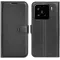 Coque portefeuille Phonesta Litchi Skin pour Xiaomi 15 - Noir