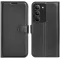 Coque portefeuille Phonesta Litchi Skin pour Realme 14x - Noir