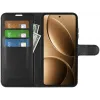 Coque portefeuille Phonesta Litchi Skin pour Xiaomi Poco F7 Ultra - Noir 4