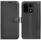 Coque portefeuille Phonesta Litchi Skin pour OnePlus 15 - Noir