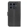 Coque portefeuille Phonesta Litchi Skin pour Xiaomi 15T Pro - Noir 2