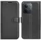 Coque portefeuille Phonesta Litchi Skin pour Xiaomi Redmi 15C / Xiaomi Poco C85 - Noir