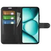 Coque portefeuille Phonesta Litchi Skin pour Xiaomi Redmi Note 15 Pro Plus / Xiaomi Poco M8 Pro - Noir 3