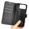 Coque portefeuille Phonesta Litchi Skin pour Asus Zenfone 12 Ultra - Noir 5