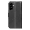 Coque portefeuille Phonesta Litchi Skin pour Samsung Galaxy A57 - Noir 2