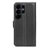Coque portefeuille Phonesta Litchi Skin pour Samsung Galaxy S26 Ultra - Noir 2