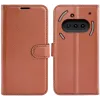 Coque portefeuille Phonesta Litchi Skin pour Nothing Phone (3a) - Marron 0