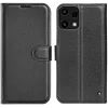 Coque portefeuille Phonesta Litchi Skin pour Nothing Phone (3a) Lite - Noir 0