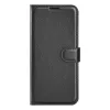 Coque portefeuille Phonesta Litchi Skin pour Nothing Phone (3a) Lite - Noir 1