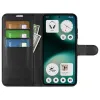 Coque portefeuille Phonesta Litchi Skin pour Nothing Phone (3a) Lite - Noir 3