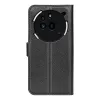 Coque portefeuille Phonesta Litchi Skin pour Nothing Phone (3a) Pro - Noir 2