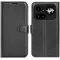 Coque portefeuille Phonesta Litchi Skin pour Nothing Phone (4a) Pro - Noir