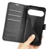 Coque portefeuille Phonesta Litchi Skin pour Google Pixel 10 / 10 Pro - Noir 5