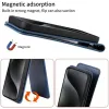 Coque portefeuille Phonesta Leather Vertical Flip pour OnePlus 13R - Noir 5