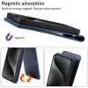 Coque portefeuille Phonesta Leather Vertical Flip pour Motorola Moto G85 - Noir 6