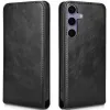 Coque portefeuille Phonesta Leather Vertical Flip pour Samsung Galaxy S24 FE - Noir 0