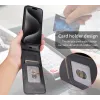 Coque portefeuille Phonesta Leather Vertical Flip pour HONOR 200 Lite - Noir 7
