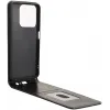 Coque portefeuille Phonesta Leather Vertical Flip pour Realme C63/C61 / Note 60 - Noir 2