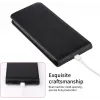 Coque portefeuille Phonesta Leather Vertical Flip pour Realme C63/C61 / Note 60 - Noir 4