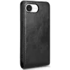 Coque portefeuille Phonesta Leather Vertical Flip pour Apple iPhone 17e/16e - Noir 3