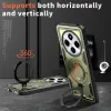 Coque arrière Phonesta MagLock Armor anneau et MagSafe pour Xiaomi Redmi 14C / Xiaomi Poco C75 - Vert 1
