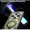 Coque arrière Phonesta MagLock Armor anneau et MagSafe pour Xiaomi Redmi 14C / Xiaomi Poco C75 - Vert 4