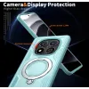 Coque arrière Phonesta MagLock Armor anneau et MagSafe pour Xiaomi Redmi Note 14 Pro 4G/5G/14 Pro Plus / Xiaomi Poco X7 - Bleu clair 5