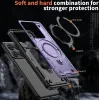 Coque arrière Phonesta MagLock Armor anneau et MagSafe pour Xiaomi 14T - Violet 5