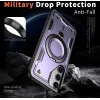 Coque arrière Phonesta MagLock Armor anneau et MagSafe pour Samsung Galaxy S25 Plus/S24 Plus - Violet 4