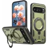 Coque arrière Phonesta MagLock Armor anneau et MagSafe pour Google Pixel 9 Pro XL - Vert
