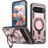 Coque arrière Phonesta MagLock Armor anneau et MagSafe pour Google Pixel 9 Pro XL - Or rose