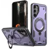 Coque arrière Phonesta MagLock Armor anneau et MagSafe pour Samsung Galaxy A16 - Violet