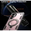 Coque arrière Phonesta MagLock Armor anneau et MagSafe pour Samsung Galaxy A16 - Or rose 6
