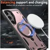 Coque arrière Phonesta MagLock Armor anneau et MagSafe pour Samsung Galaxy S24 FE - Or rose 3