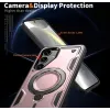 Coque arrière Phonesta MagLock Armor anneau et MagSafe pour Samsung Galaxy S24 FE - Or rose 6