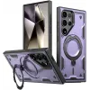 Coque arrière Phonesta MagLock Armor anneau et MagSafe pour Samsung Galaxy S24 Ultra - Violet