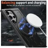 Coque arrière Phonesta MagLock Armor anneau et MagSafe pour Samsung Galaxy S24 Ultra - Noir 3