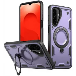 Coque arrière Phonesta MagLock Armor anneau et MagSafe pour Samsung Galaxy A26 - Violet